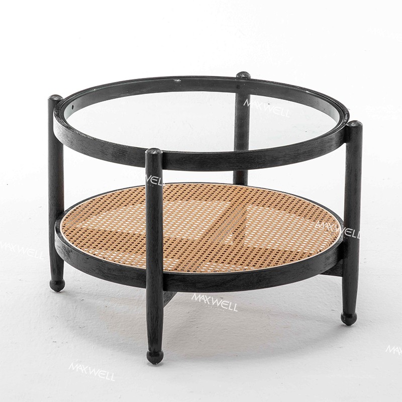 Masă de cafea din sticlă pentru nuntă