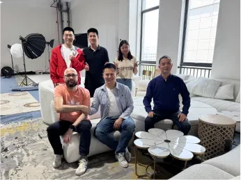 Professional furniture rental company visited the Maxwell's factory Professional furniture rental company visited the Maxwell's factory