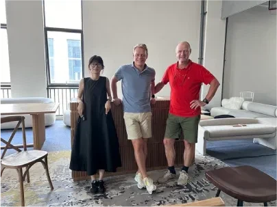 Professional furniture rental company visited the Maxwell's factory Professional furniture rental company visited the Maxwell's factory