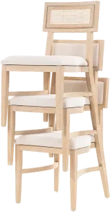Stackable wedding chair designed for rental companies Stackable wedding chair designed for rental companies
