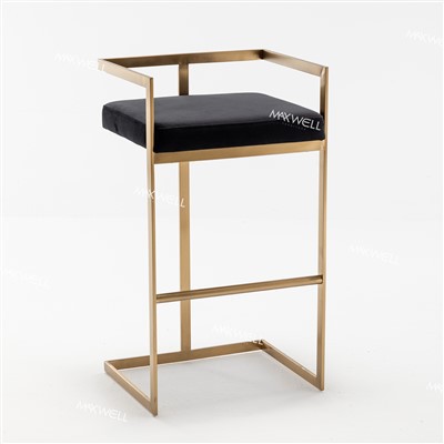 Scaun de bar din oțel inoxidabil