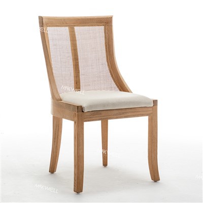 Scaun de evenimente cu cadru din lemn