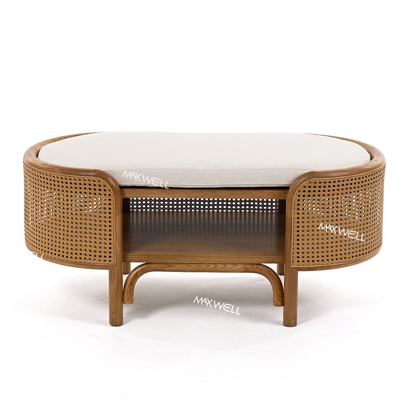 Masă de cafea cu nuntă din lemn solid